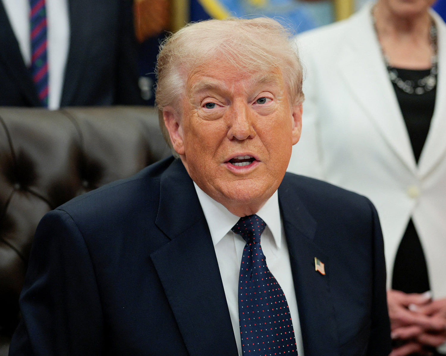 Trump says Iran "should wave the white flag of surrender"