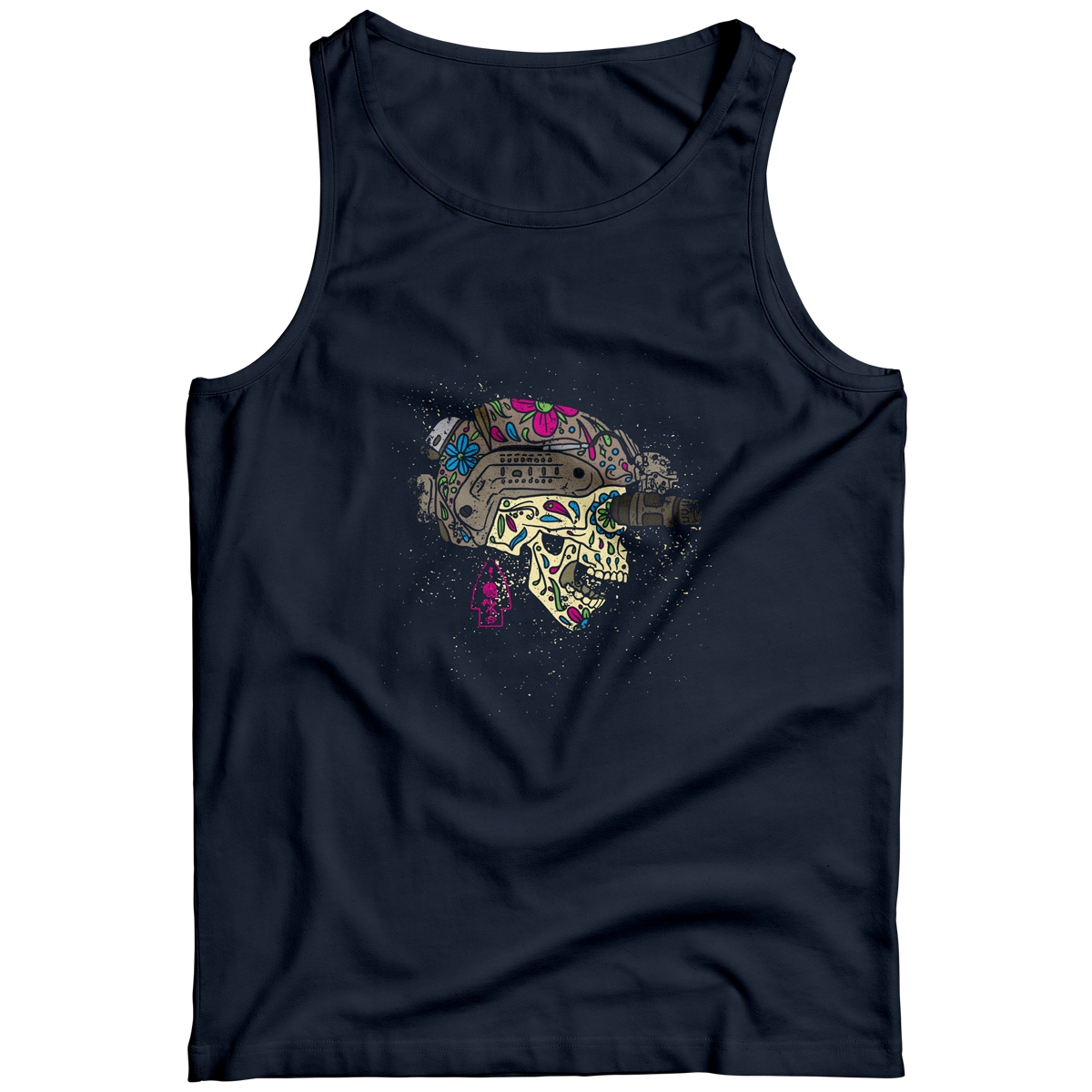 Sugar Operator Tank Navy