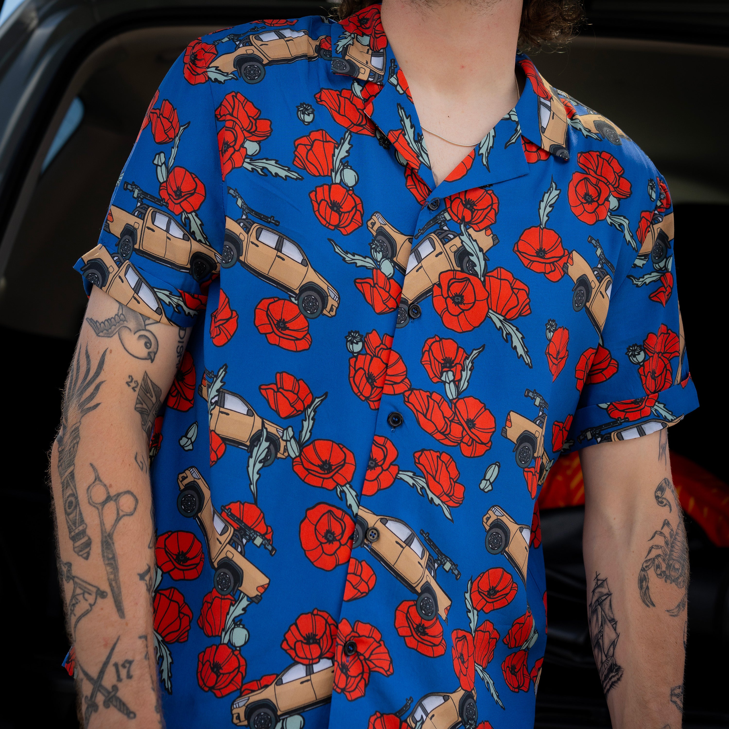 Poppies & Yotas Camp Shirt