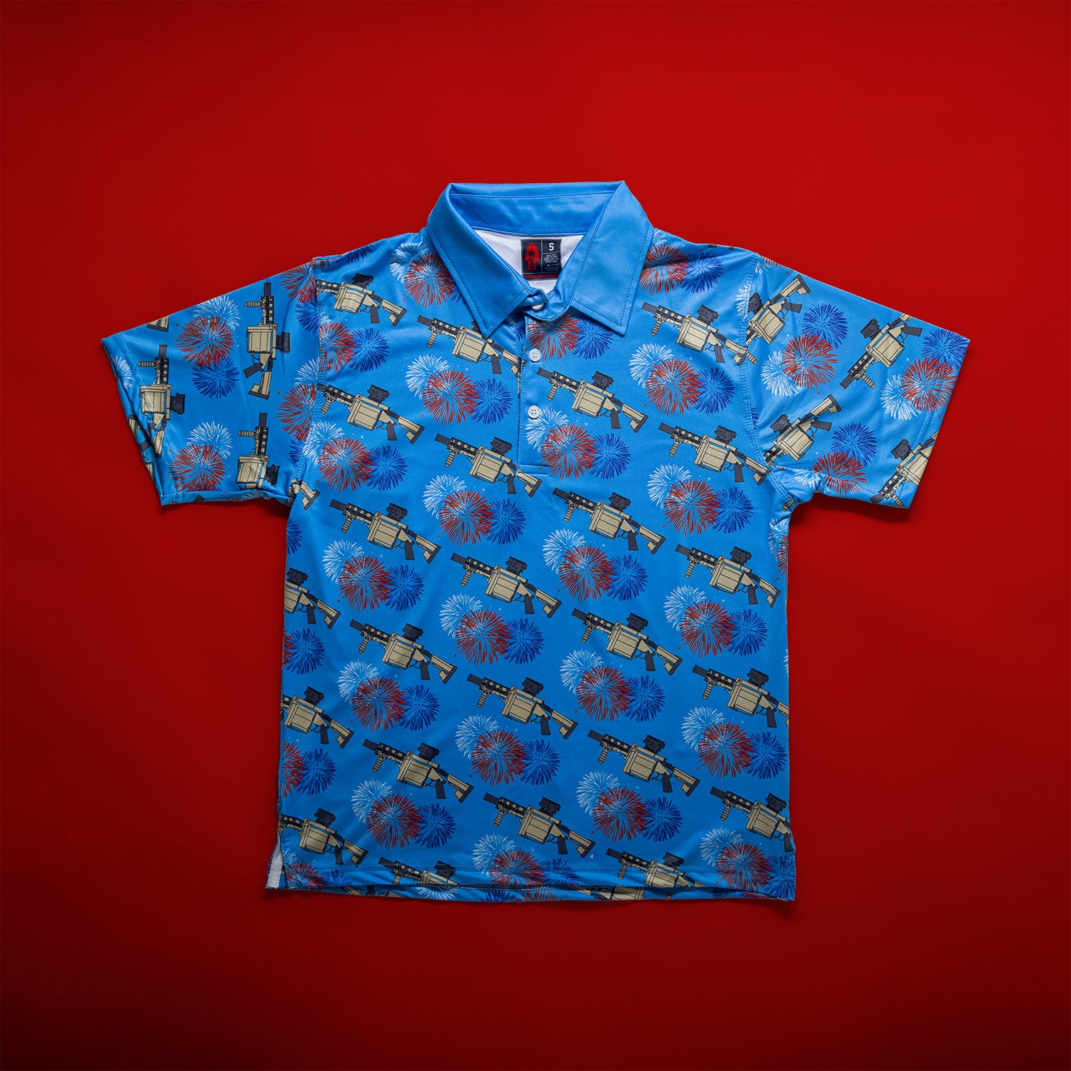 OAF Nation Aloha M32 Golf Polo