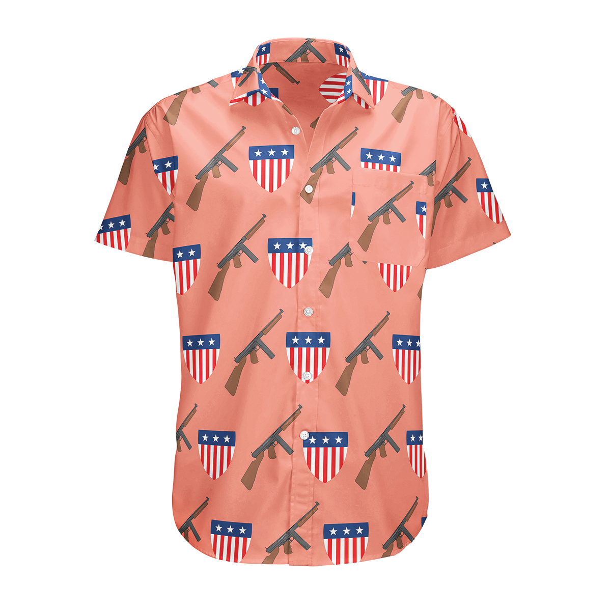 OAF Nation Aloha M1 Thompson Button Up