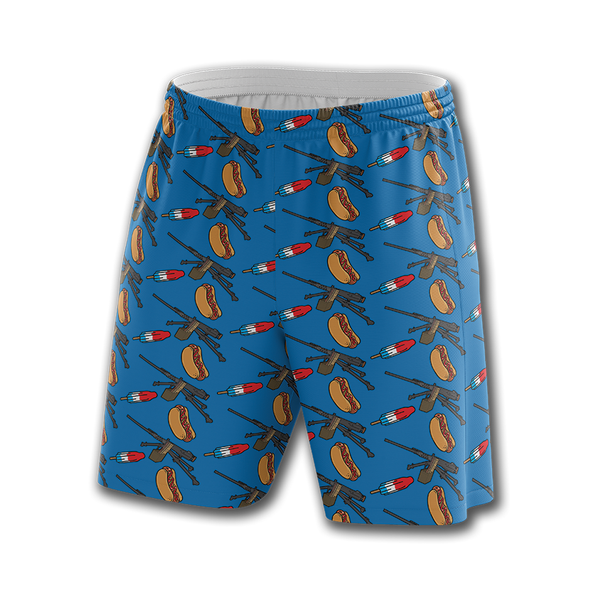 Aloha Fifties N' Glizzies Weekend Shorts