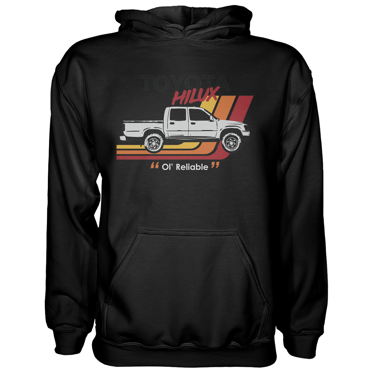 Ol' Reliable Hoodie Black 