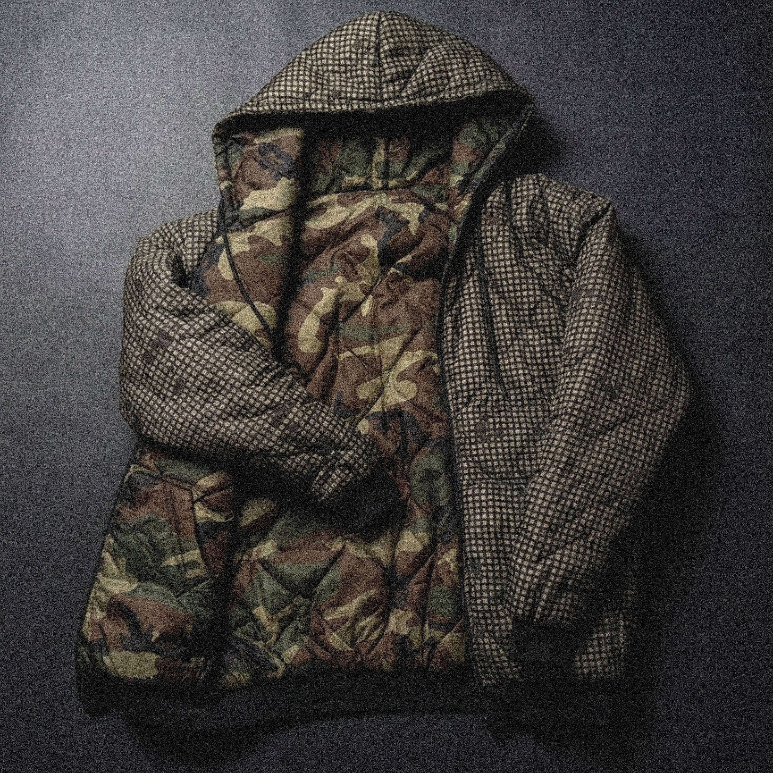 M81 + DNC Reversible Zip-Up Woobie Hoodie