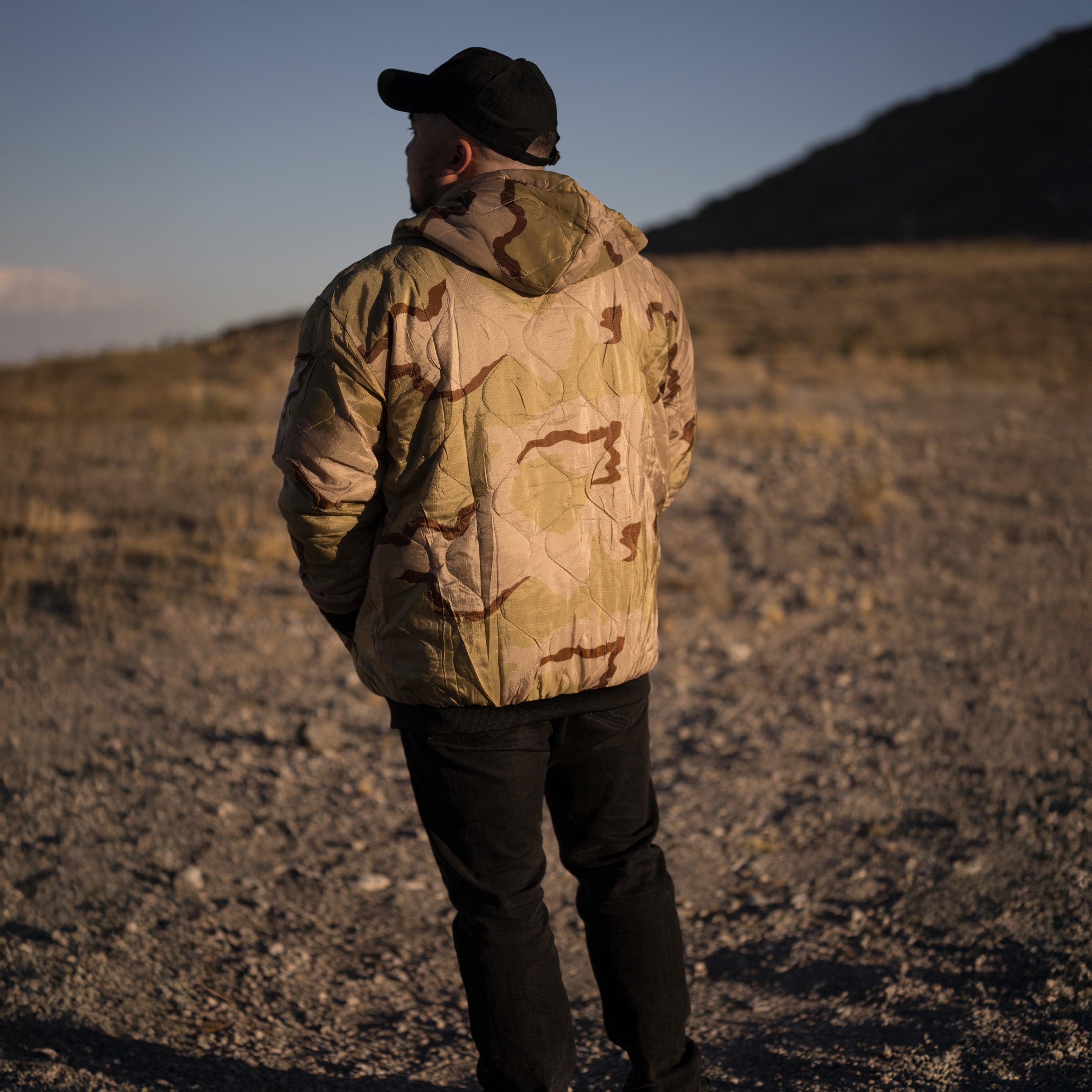 DCU + M81 Reversible Zip-Up Woobie Hoodie lifestyle