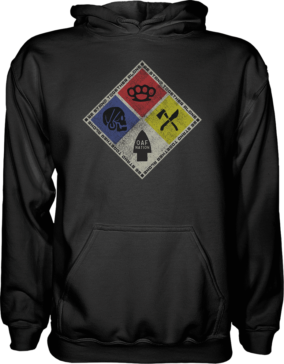 OAF Nation Hazmat Hoodie Black