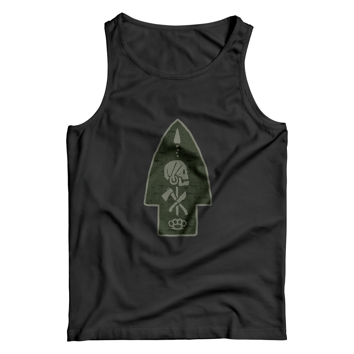 OAF Nation Desert Night Bad Larry Tank Black 