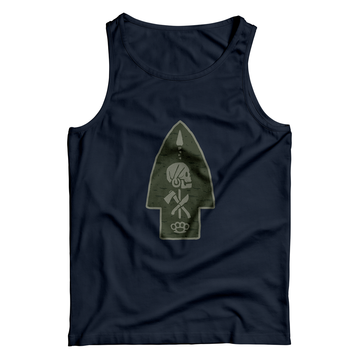 OAF Nation Desert Night Bad Larry Tank Navy 