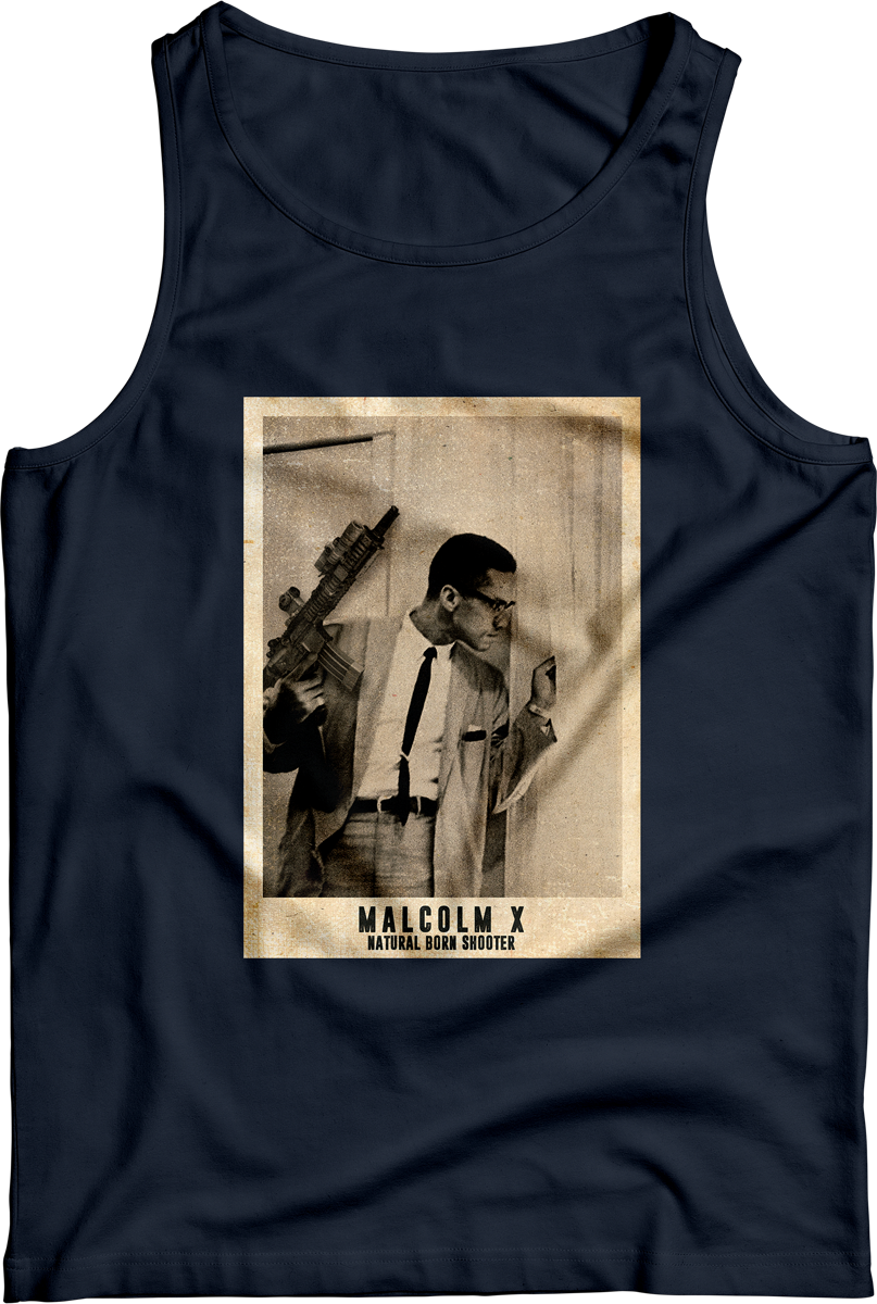 Natural Born Shooters: Malcolm X Tank Navy