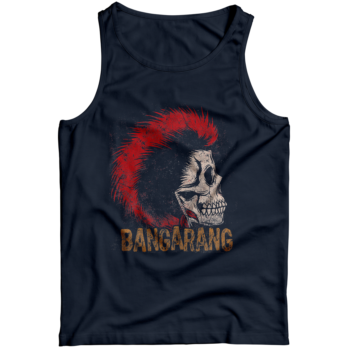 OAF Nation Bangarang Tank Navy 