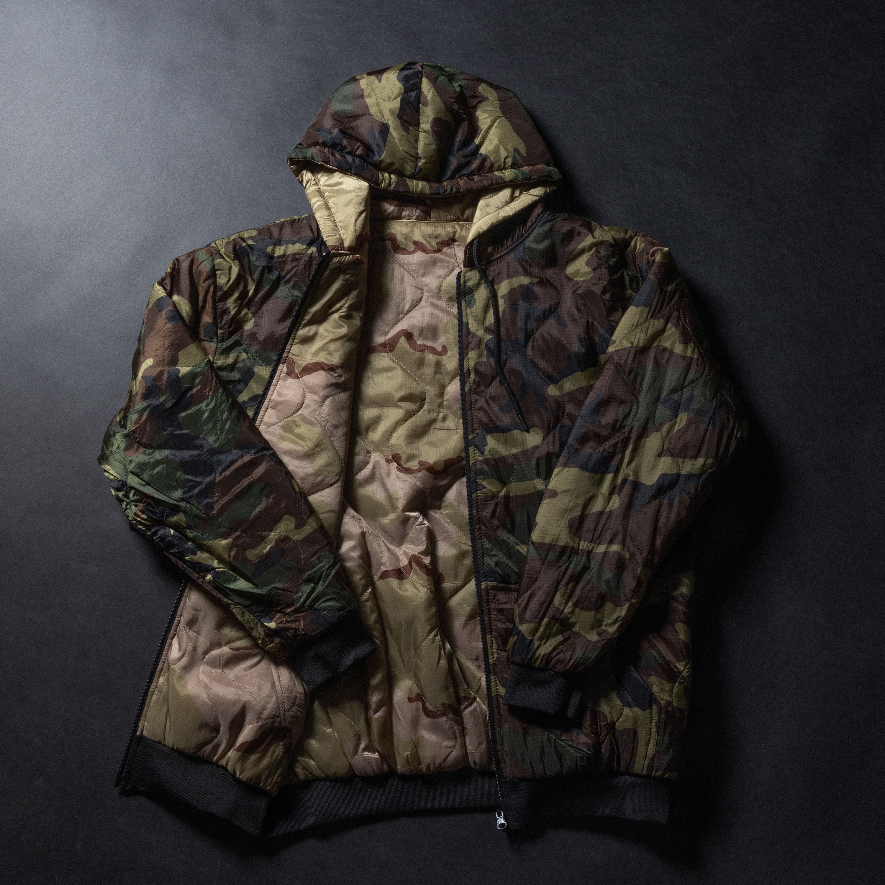 DCU + M81 Reversible Zip-Up Woobie Hoodie