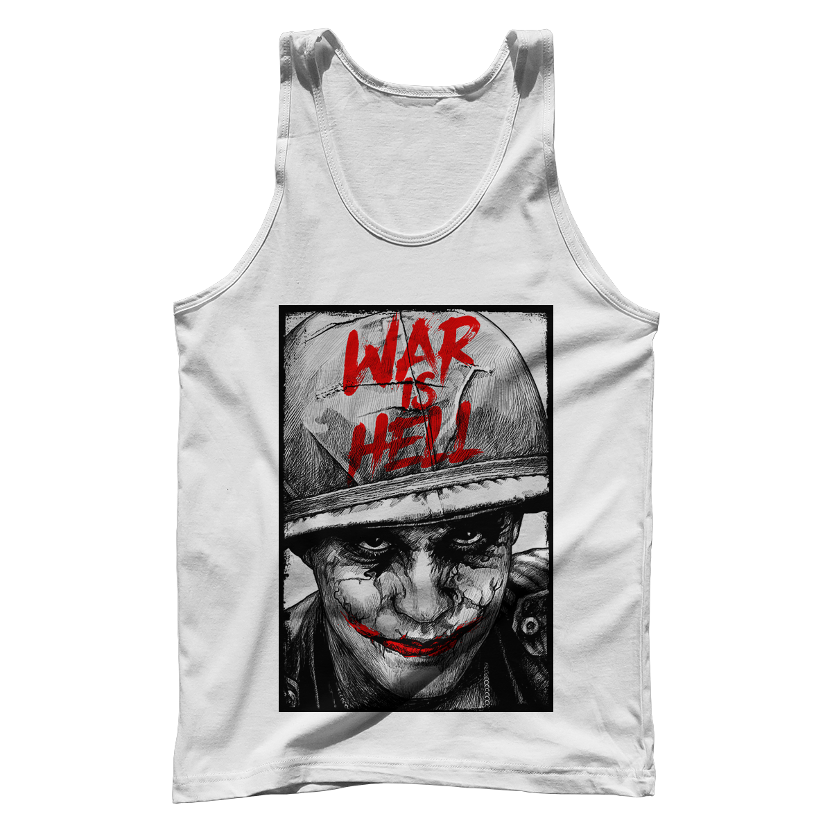 War Is Hell Tank White