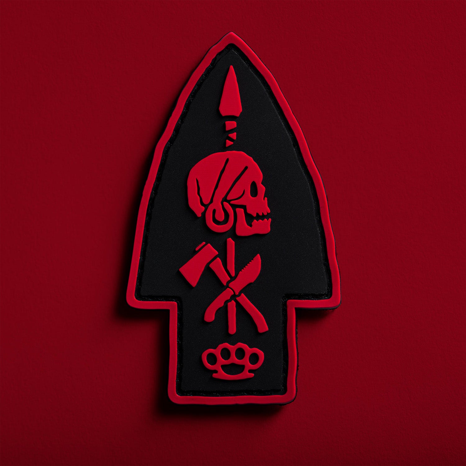OAF Bad Larry Patch Red