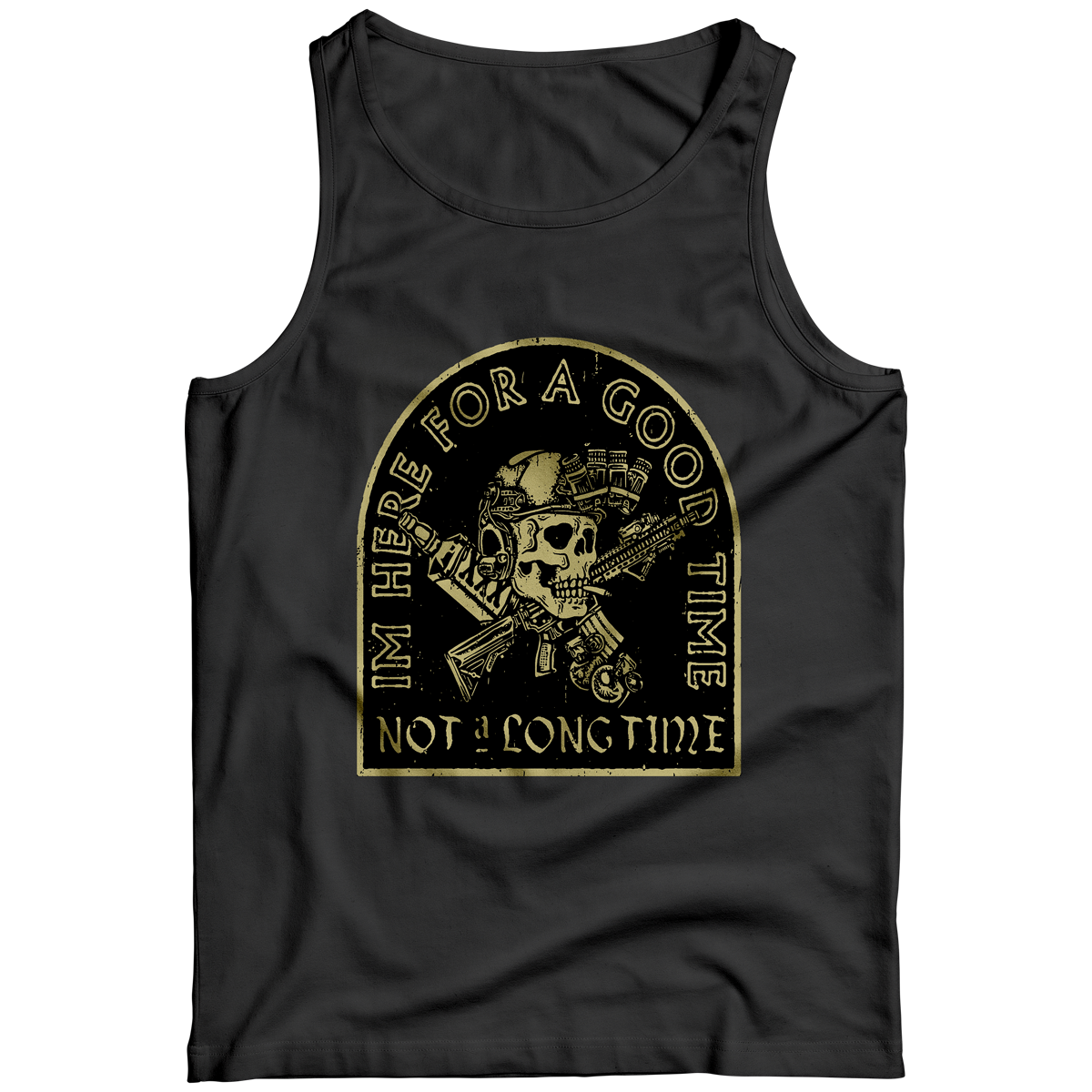 OAF Nation GOOD TIME Tank Black