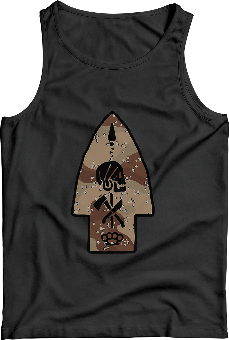 OG Chocolate Chip Camo Bad Larry Tank Black