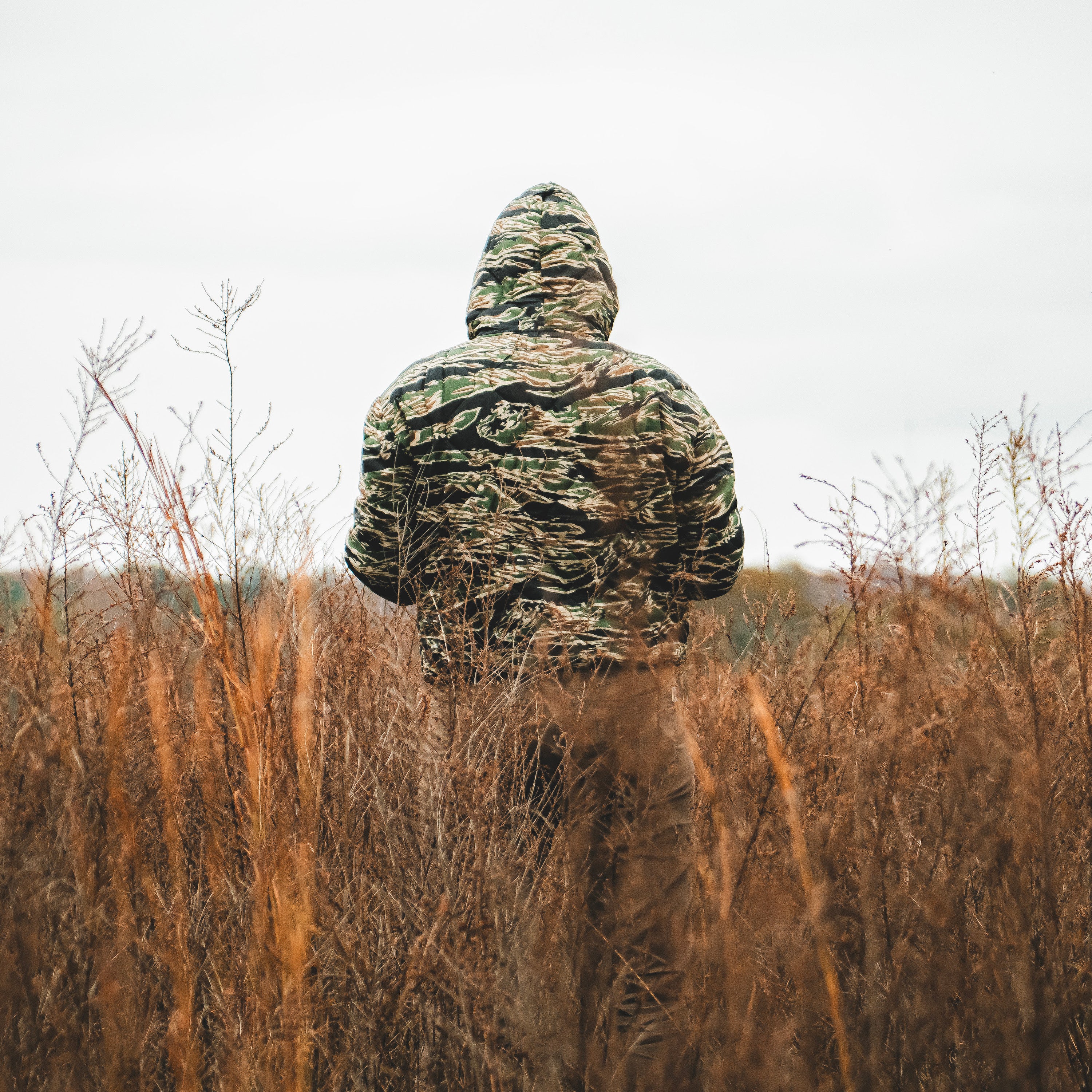 Tiger Stripe Camo Pullover Woobie Hoodie