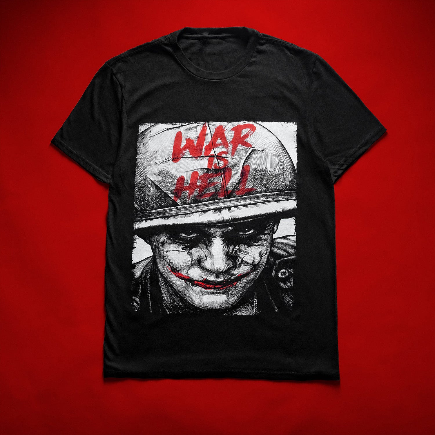 War Is Hell Tee Black