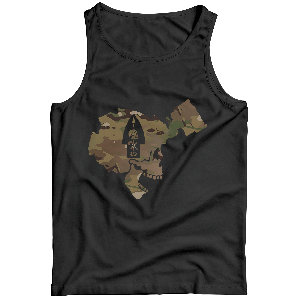 MDS Larry - Multicam V1 Tank Black