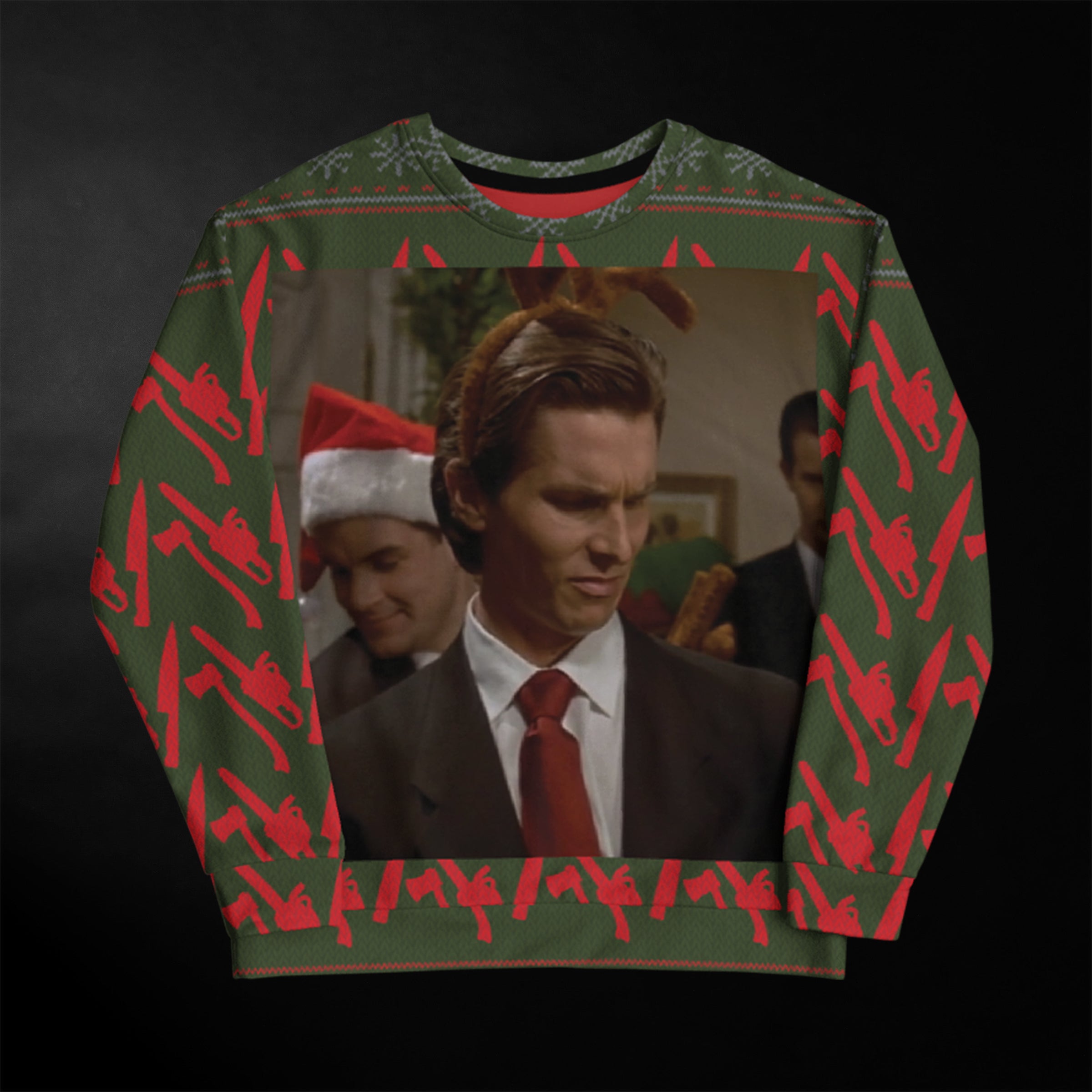 Psycho Party Christmas Sweater