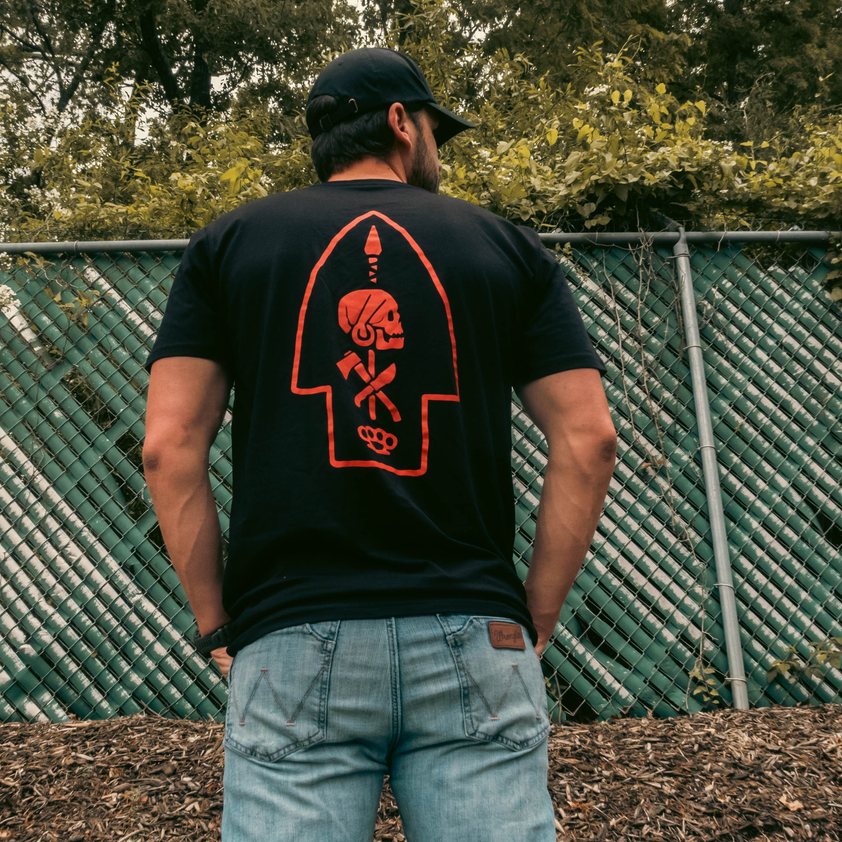 Red Bad Larry Tee