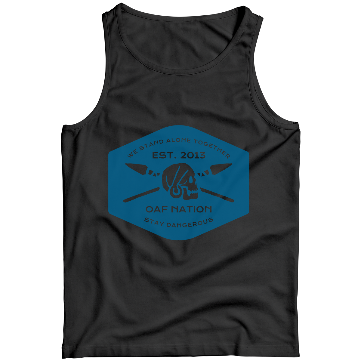 Stay Dangerous V3 Tank Black