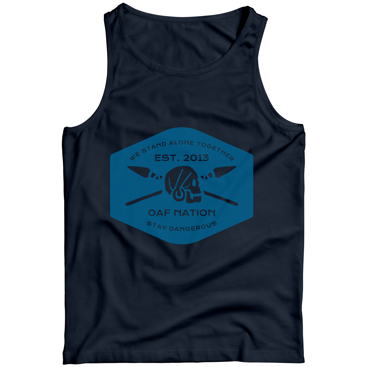 Stay Dangerous V3 Tank Navy