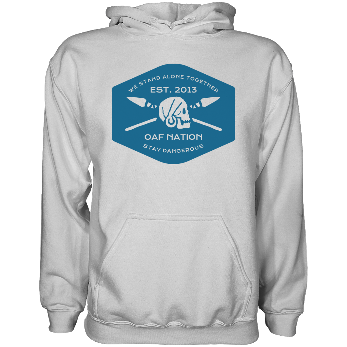 Stay Dangerous V3 Hoodie White