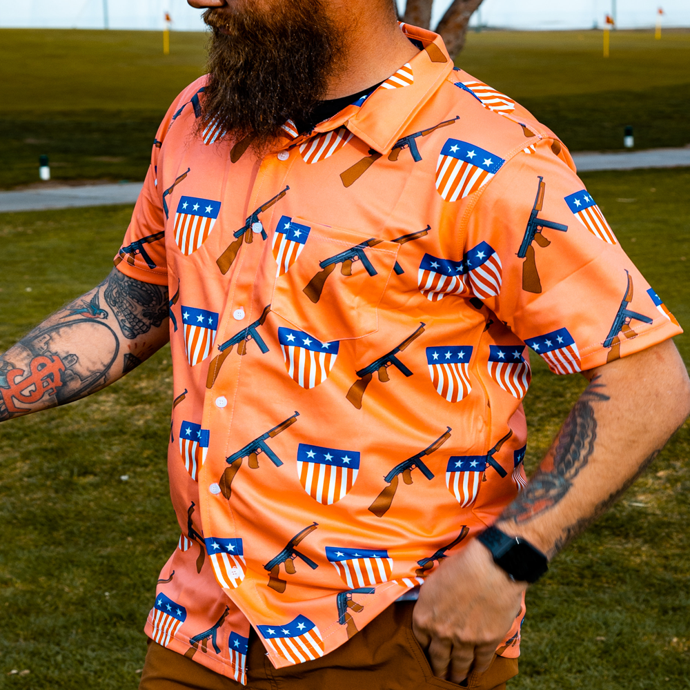 OAF Nation Aloha M1 Thompson Button Up