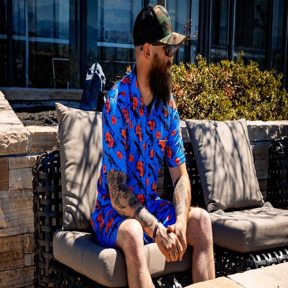 OAF Nation Aloha MP5 Button Up