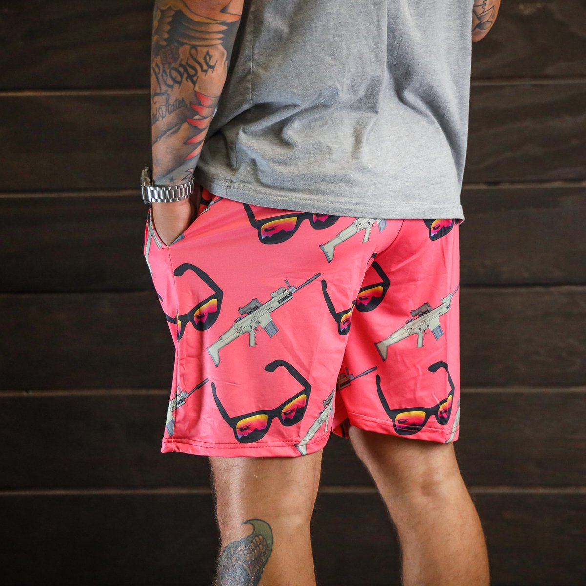 OAF Nation Aloha Sunnies N SCARs Weekend Shorts