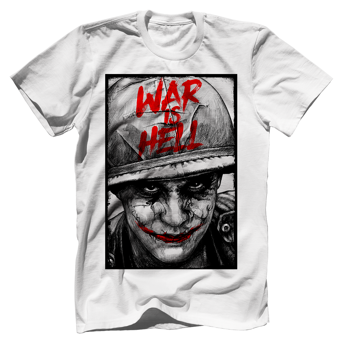 War Is Hell Tee White 