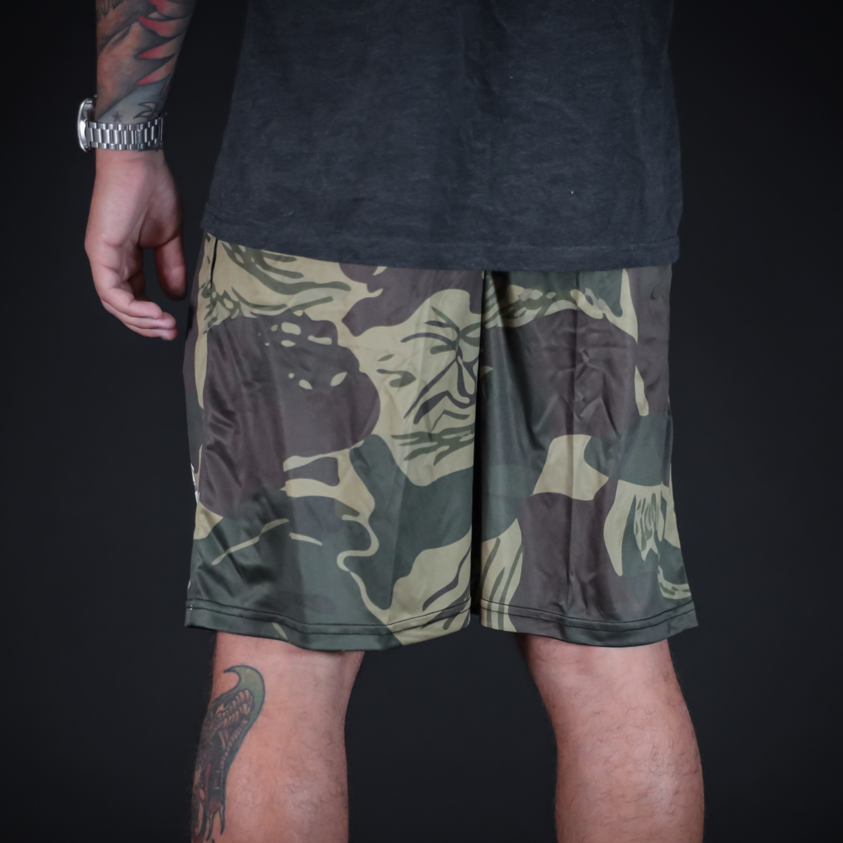 OAF Nation Brushstroke Camo Weekend Shorts