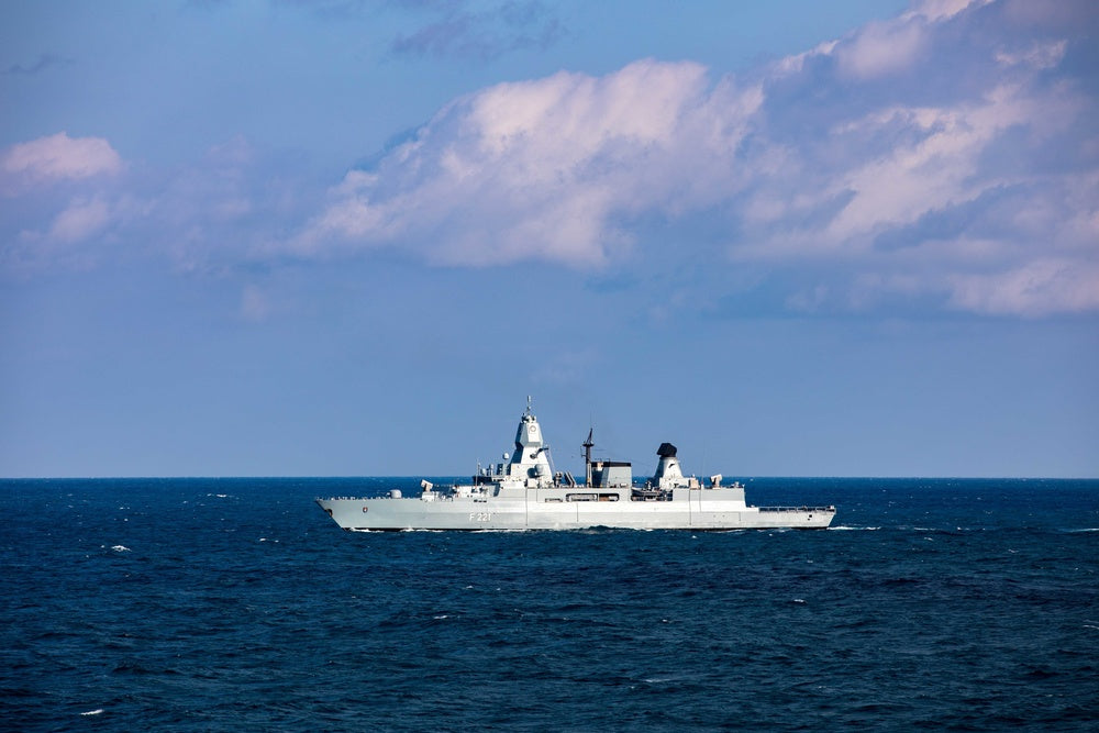 German warship intercepts Houthi missile in Red Sea