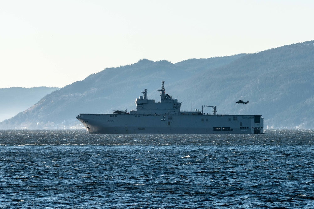 France says it is sending helicopter carrier to eastern Mediterranean