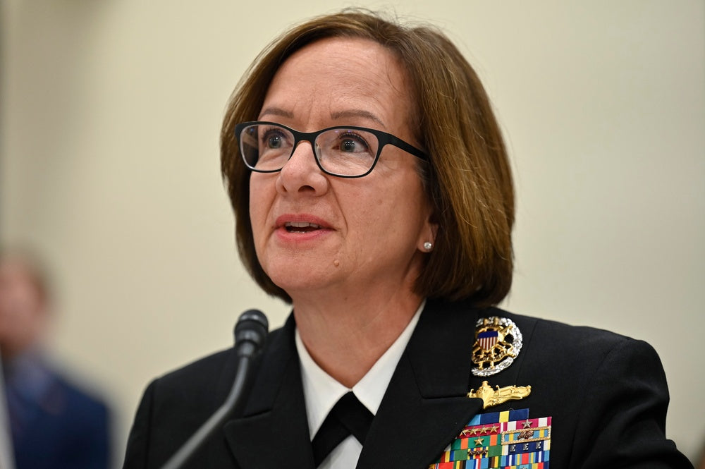 ice Chief of Naval Operations Adm. Lisa Franchetti testifies before the House Armed Services Committee