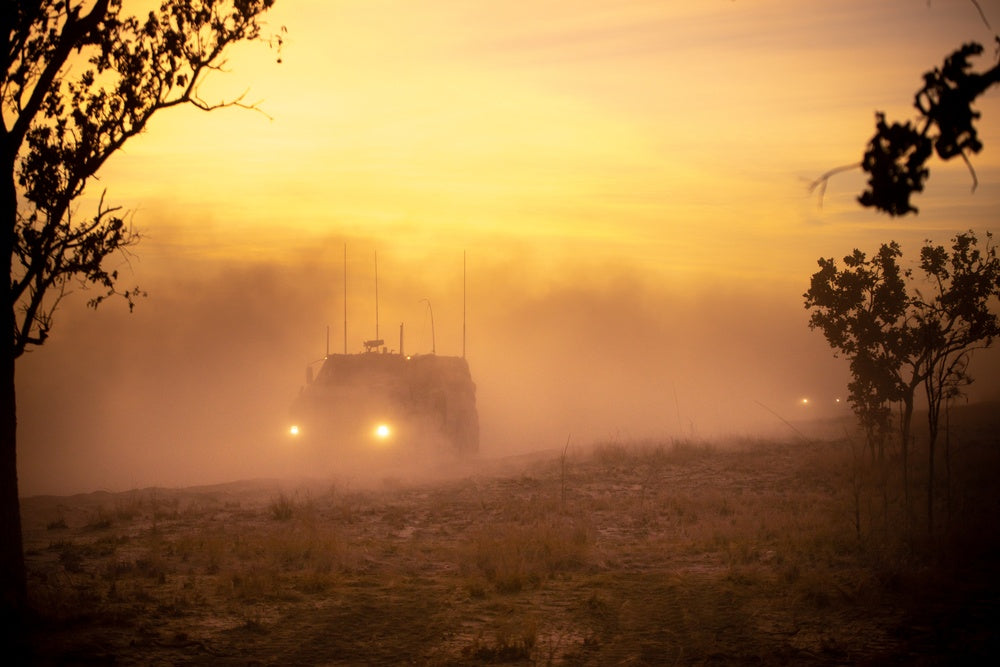  An Australian Army Bushmaster Protected Mobility Vehicle – Medium