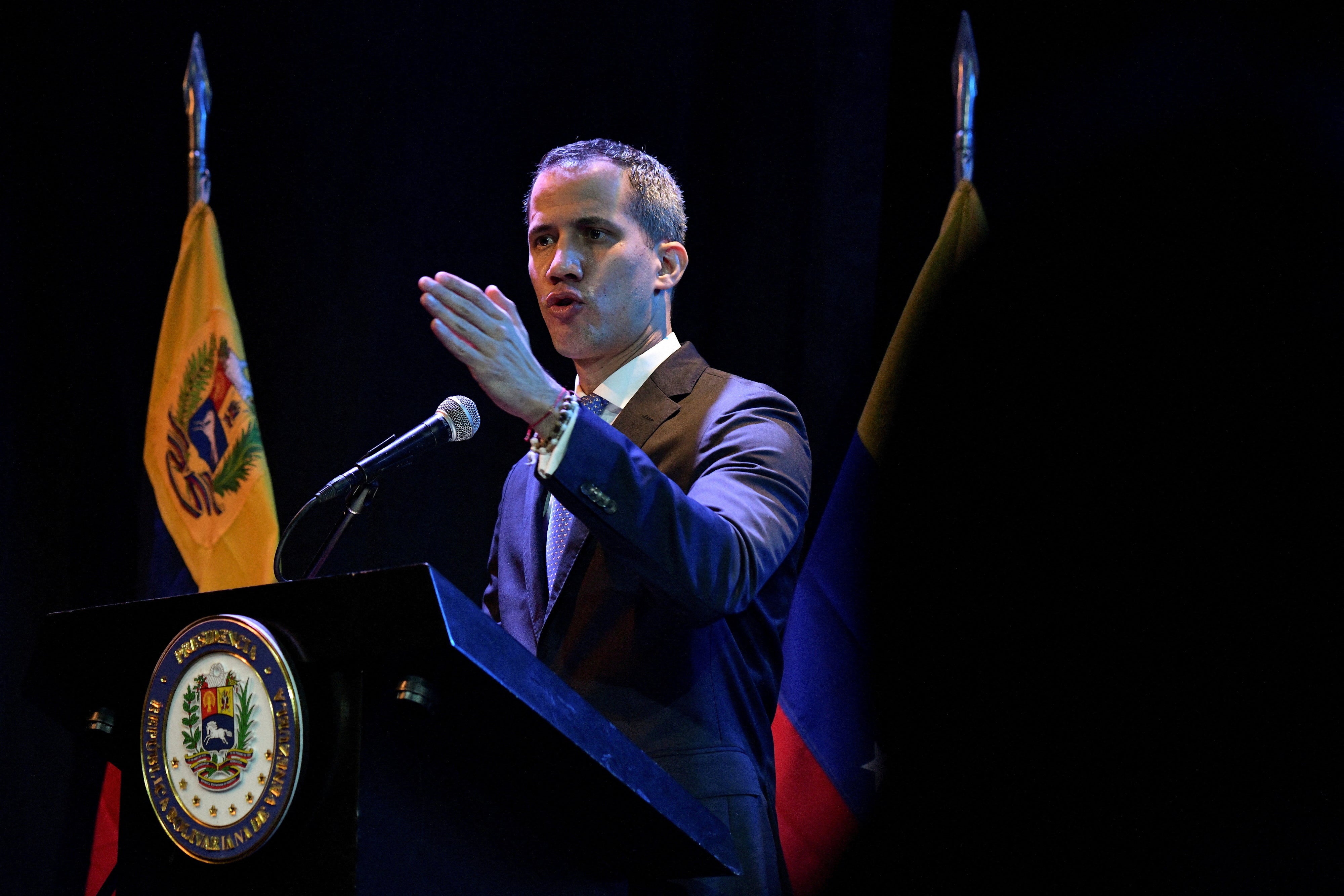 Venezuela's Guaido arrives in Miami after surprise Colombia visit