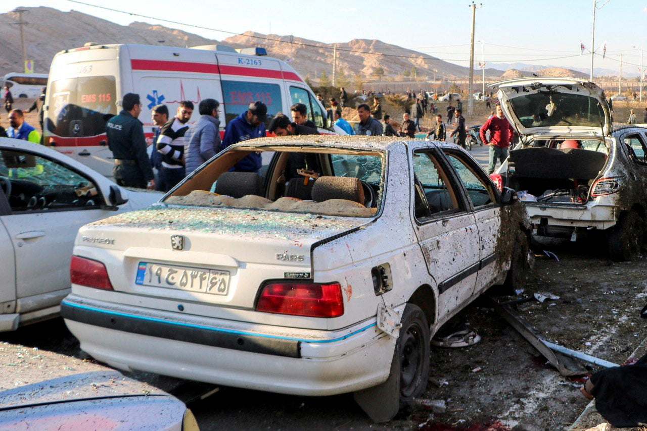 Blasts kill over 100 at ceremony marking death of Iranian Guards commander Soleimani