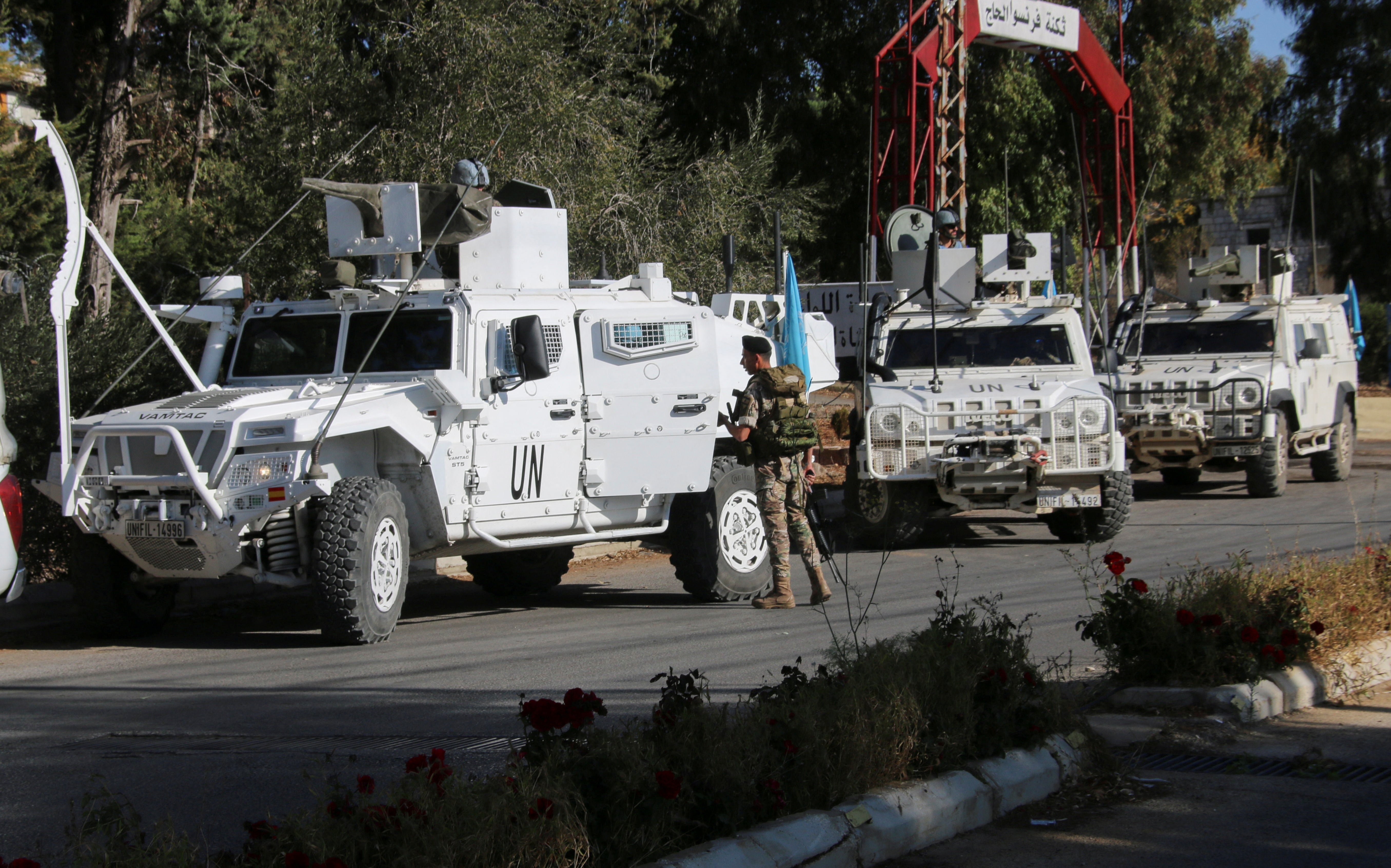 Austria says eight of its UNIFIL troops in Lebanon wounded in rocket attack