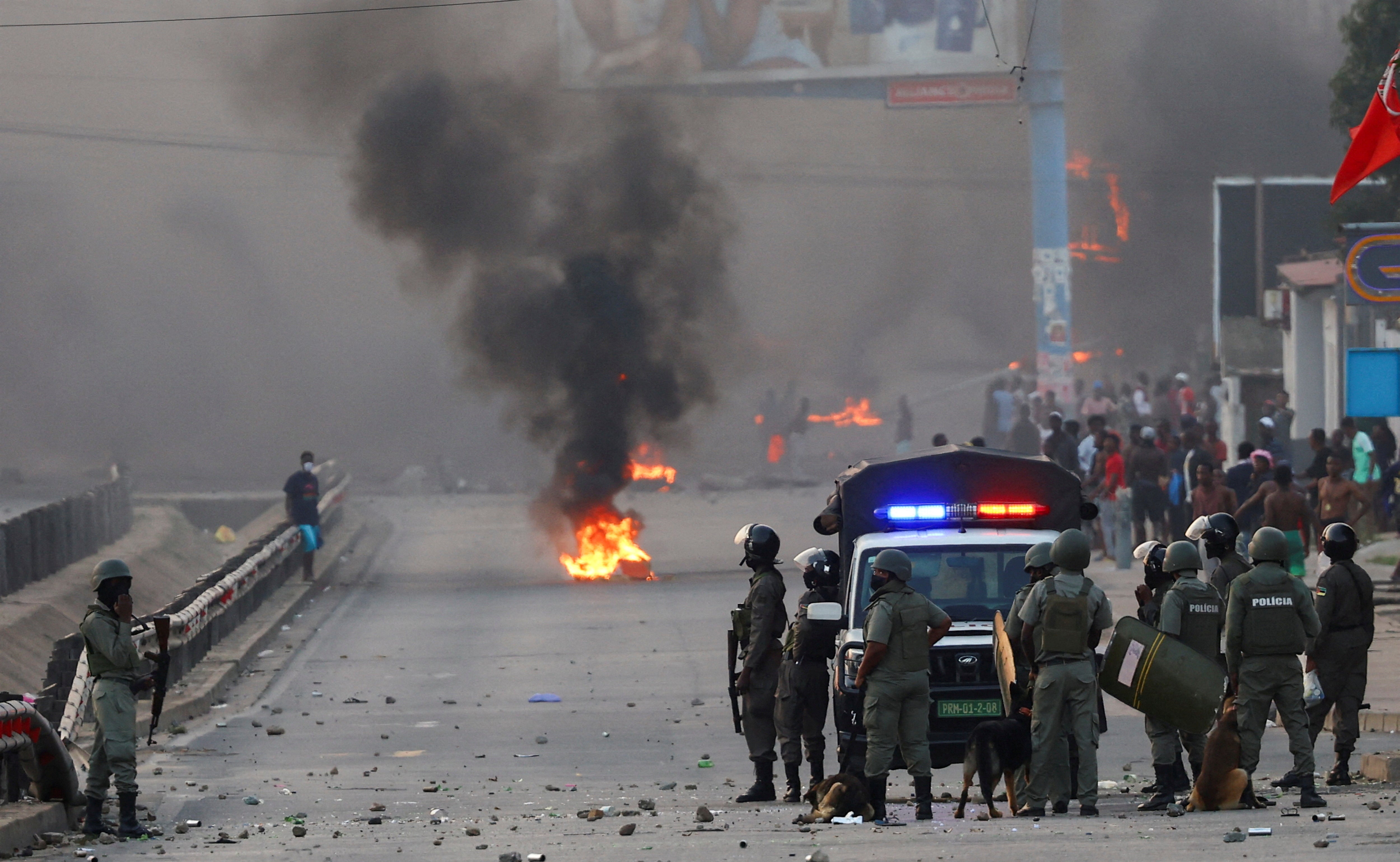 At least 10 shot dead in Mozambique post-election protests, medical associations say