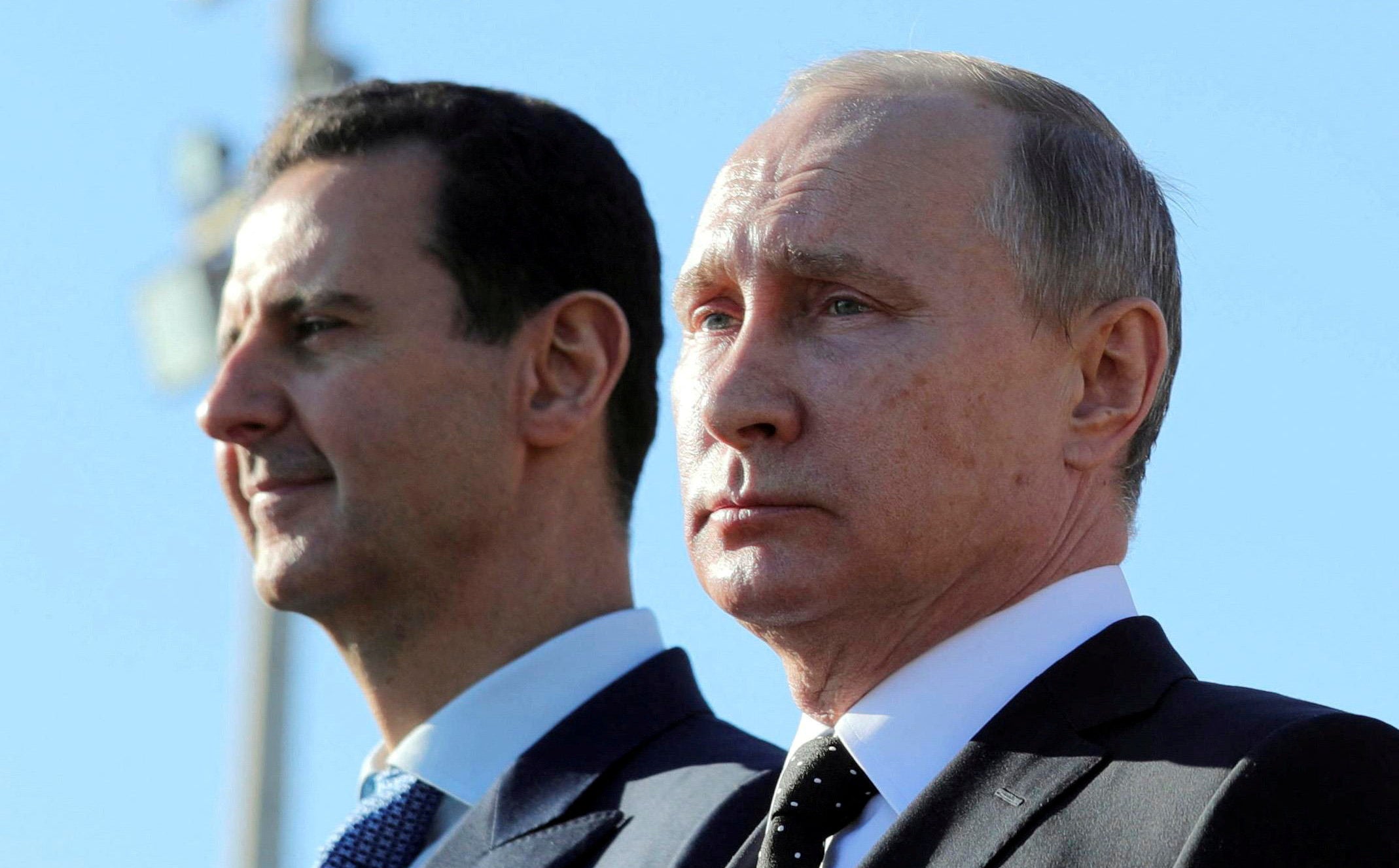 Russia says Assad has left Syria, silent on his future and military bases