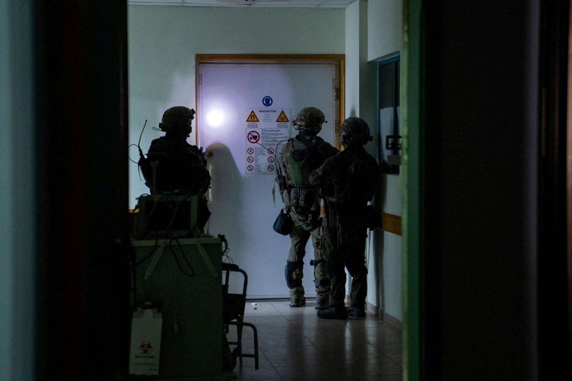 Israeli forces storm Gaza hospital as strikes kill 72 across enclave, medics say