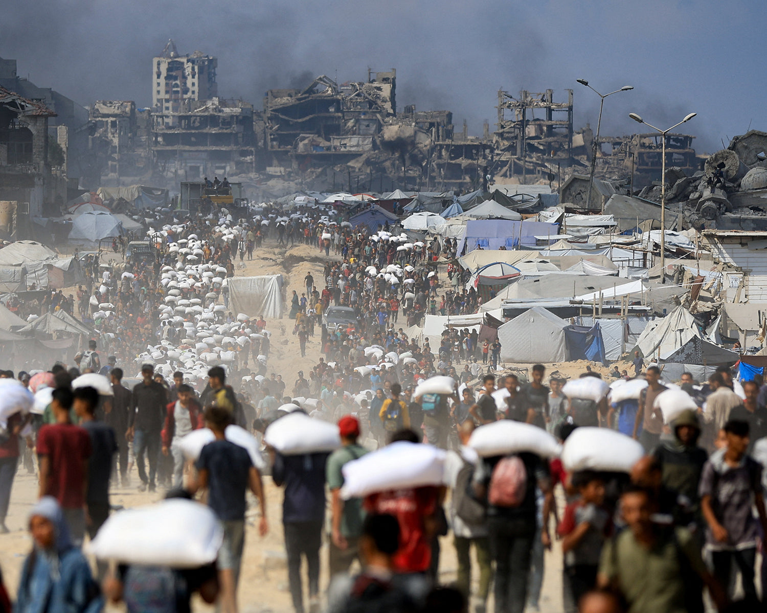 Israeli fire kills 67 more Gazans seeking aid, medics say, as hunger worsens