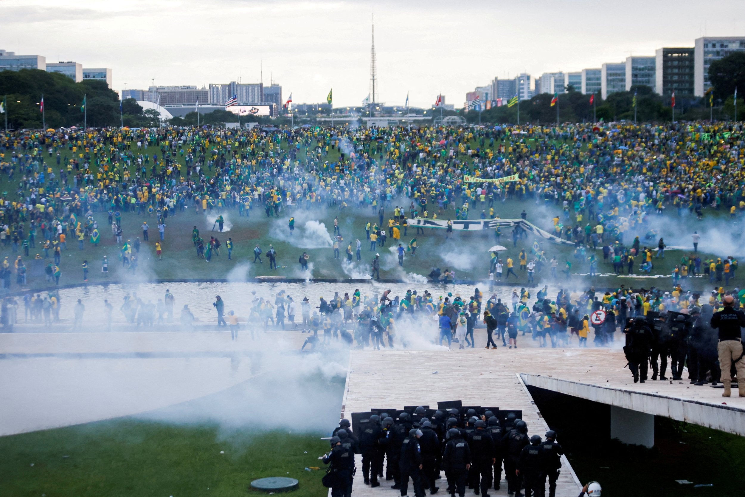 Brazil police carry out raids related to Jan. 8 Brasilia storming