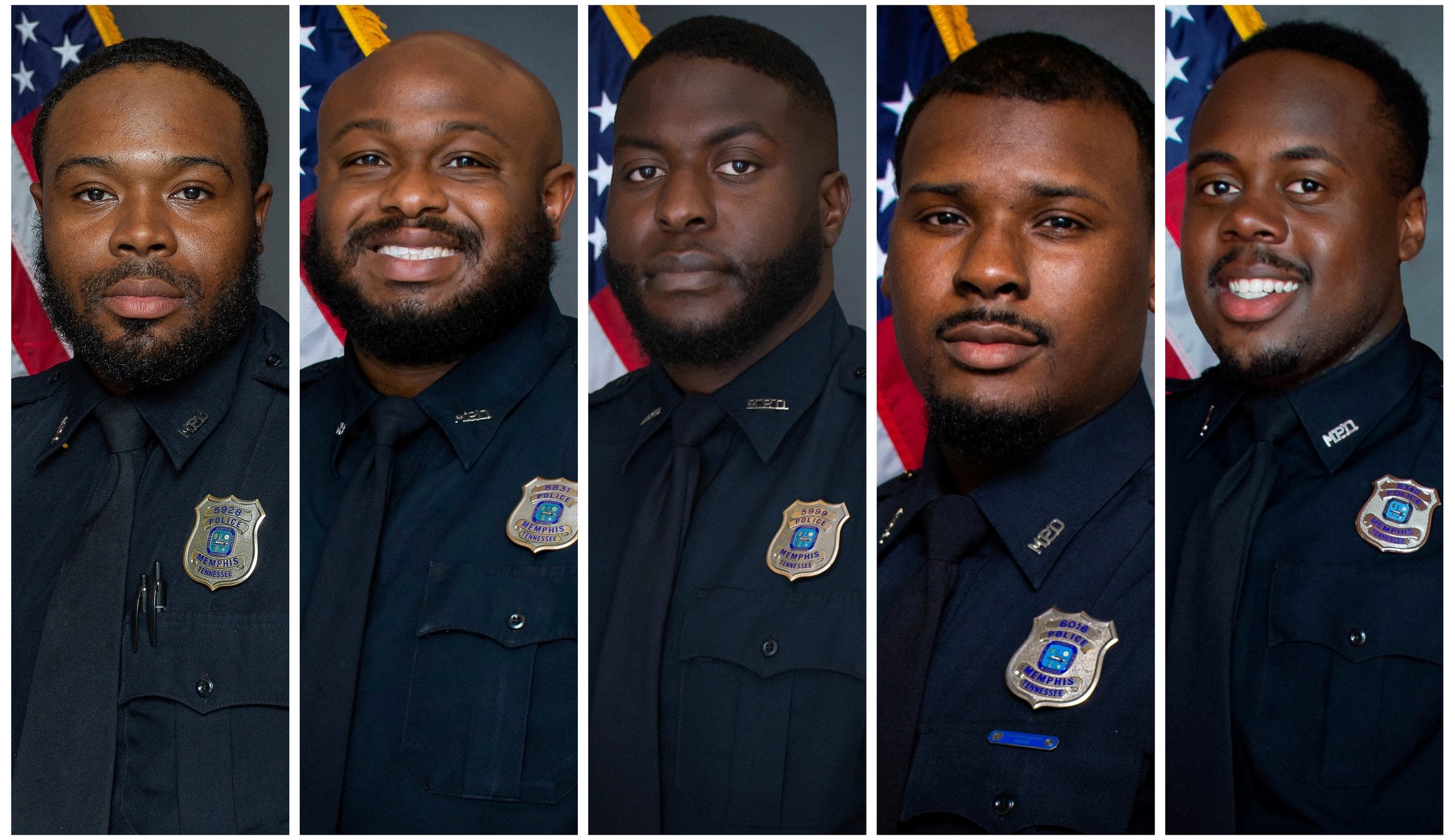 Five ex-Memphis policemen charged with murder in beating death of Tyre Nichols