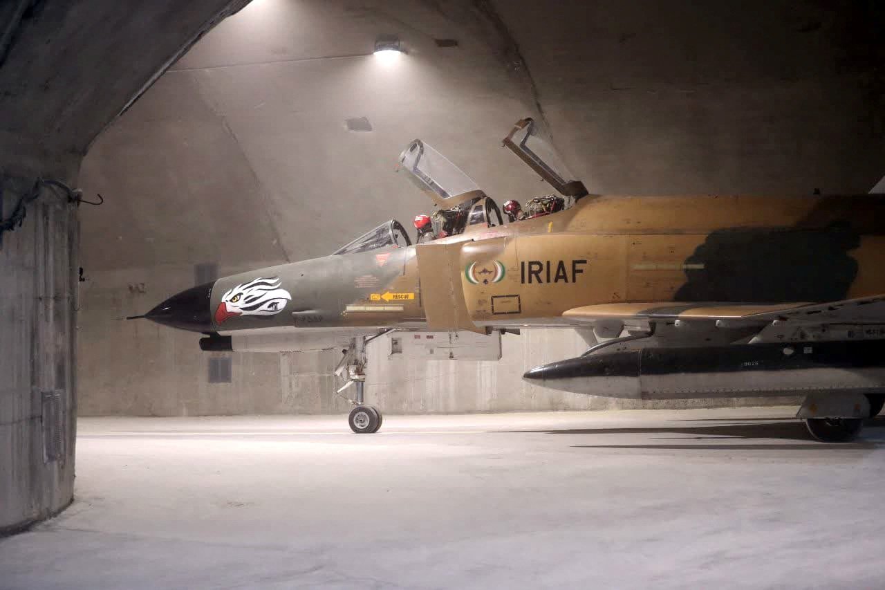 Iran reveals underground air base, IRNA says