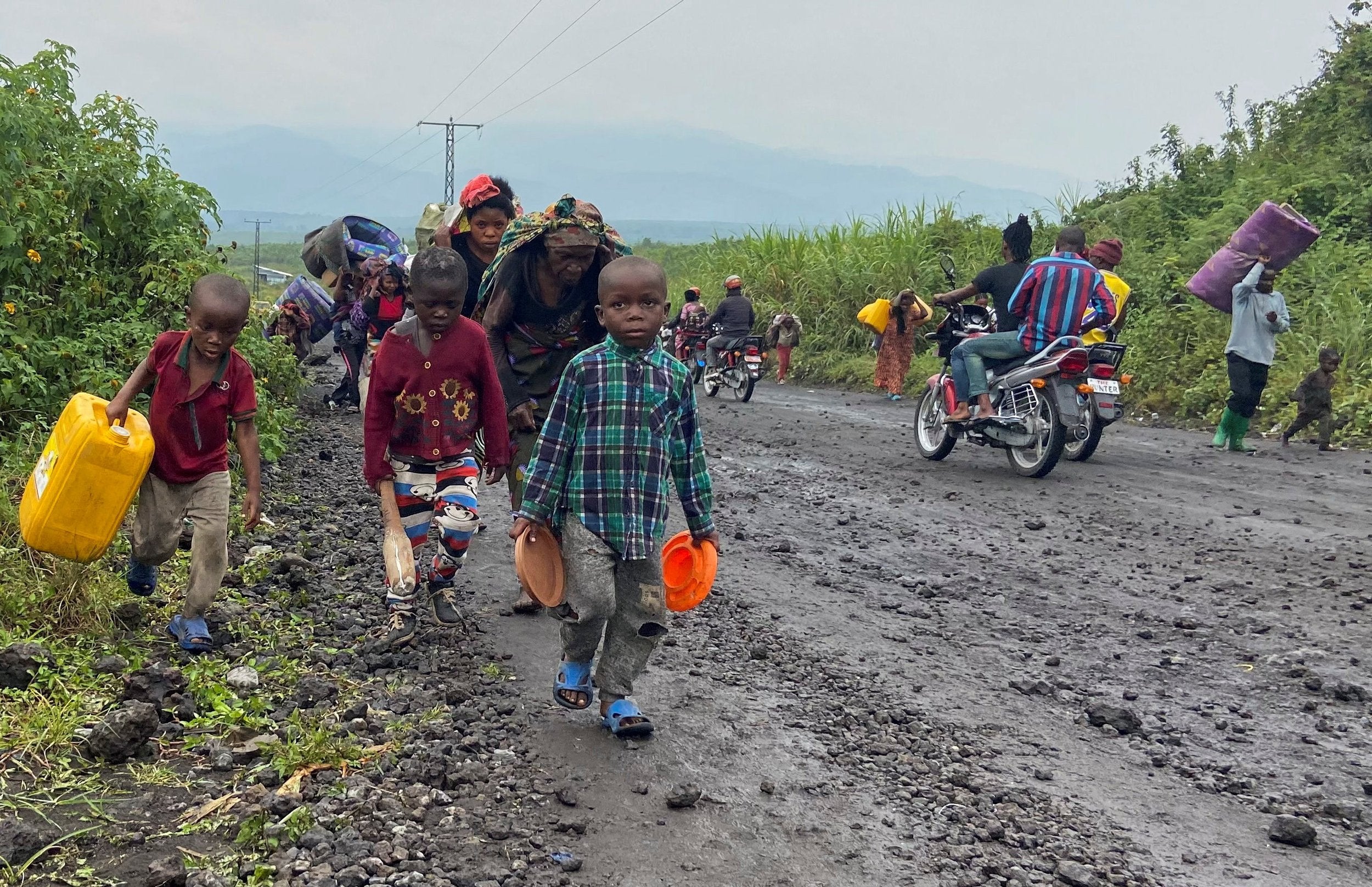 Army in control of town near key eastern Congo city Goma after gunfire