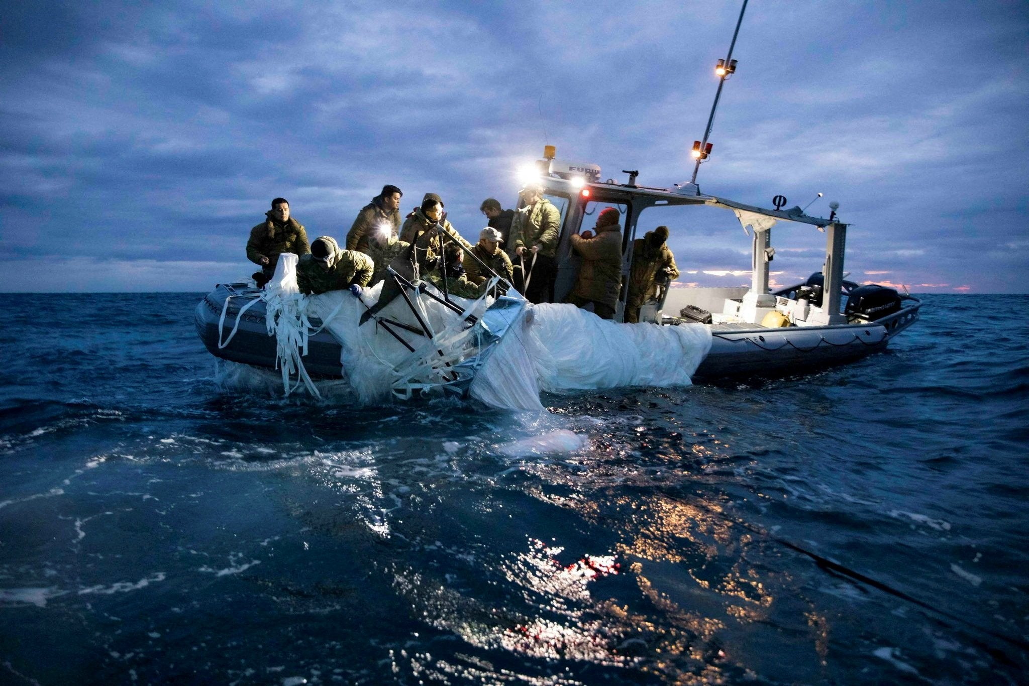 Diplomatic spat deepens as US examines Chinese balloon debris