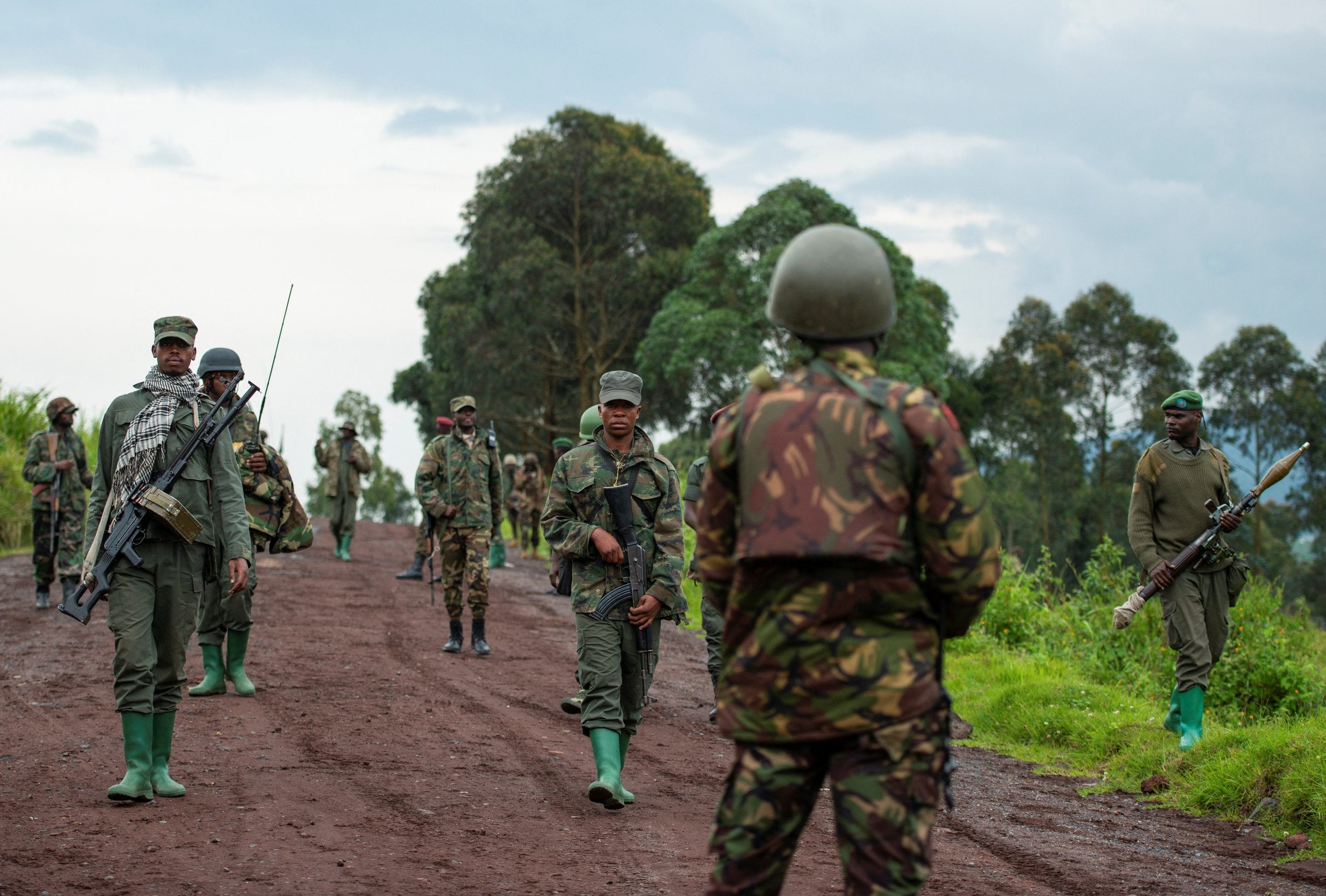 Congo M23 rebels hand back army base amid suspected ceasefire breaches elsewhere