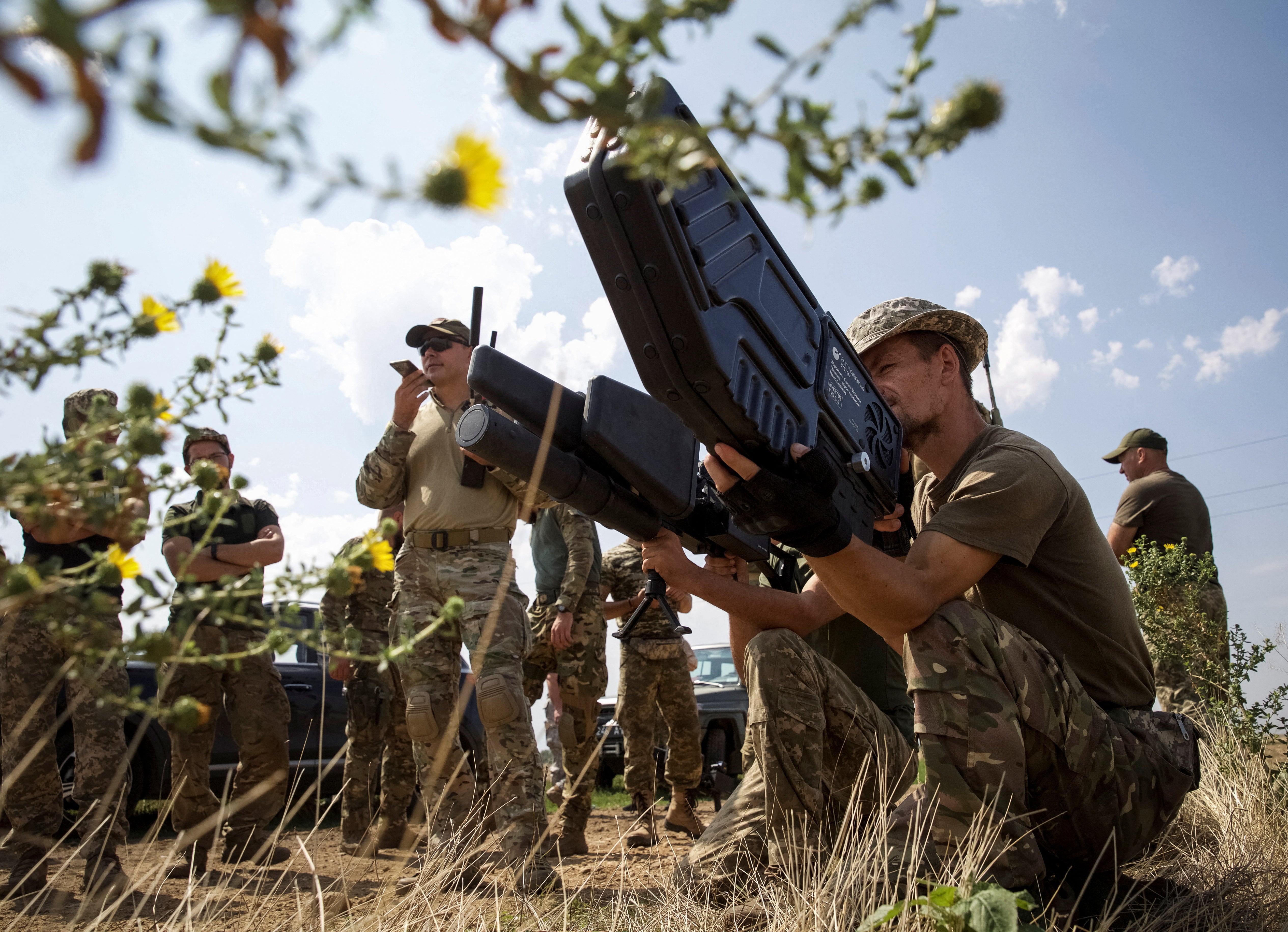 Ukraine joins NATO drill to test anti-drone systems